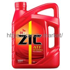 Масло трансмиссионное ZIC ATF Dexron 6 4л купить в Карсти Маркет