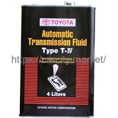 Масло трансмиссионное TOYOTA ATF TYPE T-IV 4л купить в Карсти Маркет