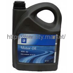 Масло моторное GM 10W-40 5л купить в Карсти Маркет