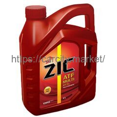 Масло трансмиссионное ZIC ATF Multi HT 4л купить в Карсти Маркет