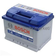 Аккумулятор BOSCH S4 004 Силвер 12V 60Ah 540A купить в Карсти Маркет