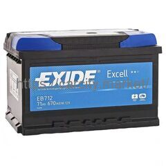 Аккумулятор EXIDE EXCELL 12V 71Ah 670A купить в Карсти Маркет