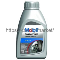 Жидкость тормозная MOBIL BRAKE FLUID DOT 5.1 0.5л купить в Карсти Маркет