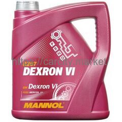 Масло трансмиссионное MANNOL ATF Dexron VI 4л. купить в Карсти Маркет