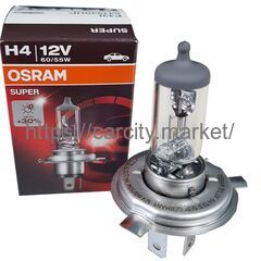Лампа H4 12V 60/55W SUPER +30% OSRAM купить в Карсти Маркет