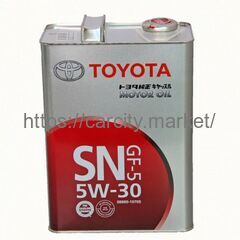 Масло моторное TOYOTA SN/CF 5W-30 4л купить в Карсти Маркет