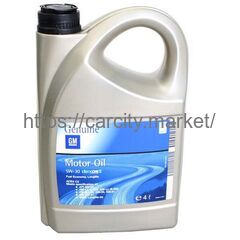 Масло моторное OPEL 5w30/GM 4л купить в Карсти Маркет