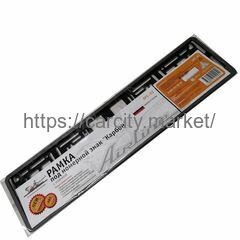 Рамка (под карбон) для гос номера купить в Карсти Маркет