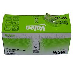 Лампа VALEO W5W 5W W2.1x9.5d Essential купить в Карсти Маркет