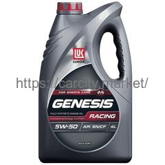 Масло ЛУКОЙЛ GENESIS моторное 5W50 RACING 4 л купить в Карсти Маркет