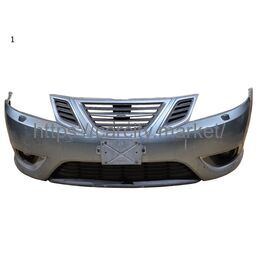 Бампер передний AERO (в сборе) SAAB 9-3 2008-2011г купить в Карсти Маркет