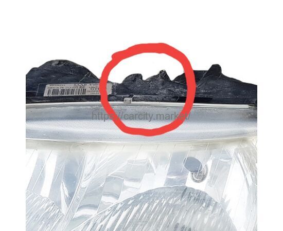 Фара левая (с дефектом) SAAB 9-5, изображение 2 в магазине Carcity Market Фара левая (с дефектом) SAAB 9-5, изображение 2 купить в Карсти Маркет