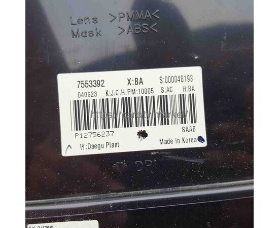 Приборная панель SAAB 9-3 2003-2005г, изображение 3 купить в Карсти Маркет