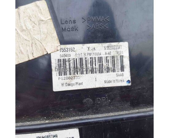 Приборная панель SAAB 9-3 2003-2006г, изображение 2 купить в Карсти Маркет