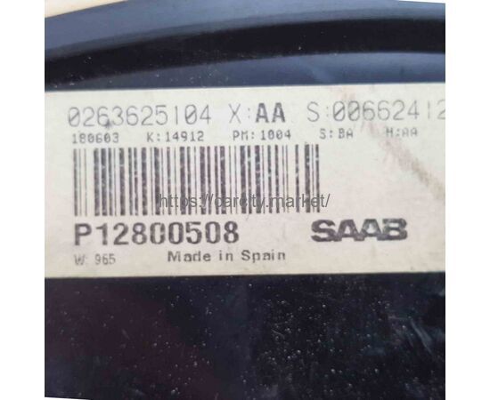 Приборная панель SAAB 9-3 2003-2005г, изображение 2 купить в Карсти Маркет