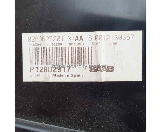 Приборная панель SAAB 9-3 2003-2005г, изображение 5 купить в Карсти Маркет