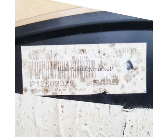 Приборная панель SAAB 9-3 2003-2005г, изображение 2 купить в Карсти Маркет