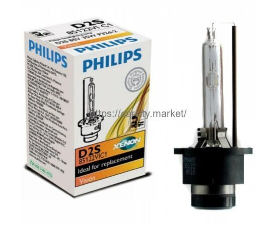 Лампа ксенон PHILIPS D2S Vision 85V 35W P32d-2 4400K купить в Карсти Маркет