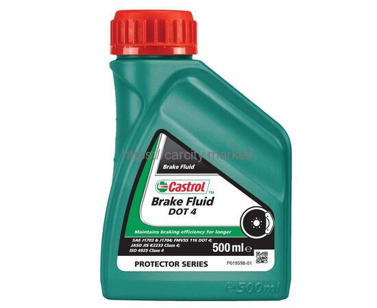 Жидкость тормозная CASTROL Brake Fluid DOT 4 купить в Карсти Маркет