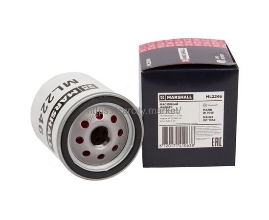 Фильтр масляный SAAB MARSHALL ML2246, изображение 3 купить в Карсти Маркет