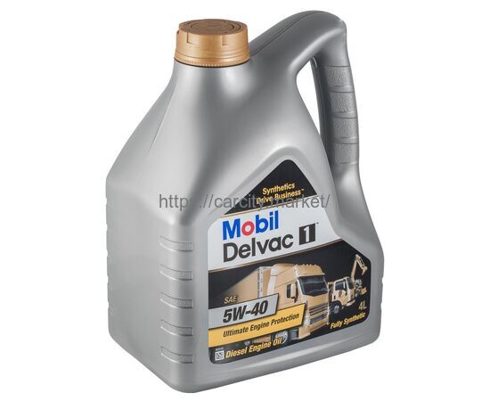 Масло моторное Mobil DELVAC 1 5W-40 4л купить в Карсти Маркет