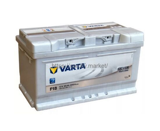 Аккумулятор VARTA Silver dynamic 800A купить в Карсти Маркет