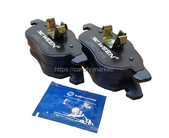 Колодки передние SAAB 9-3 WEEN, изображение 2 купить в Карсти Маркет