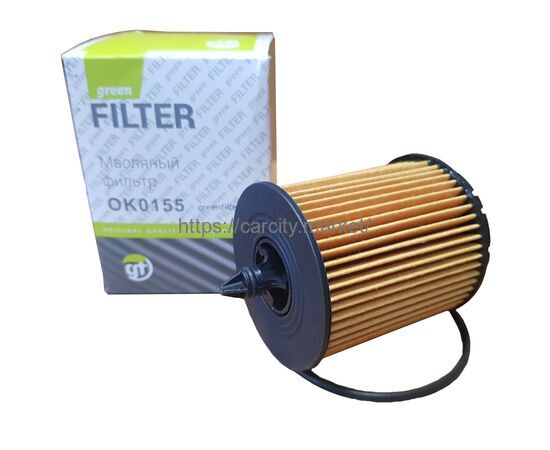 Фильтр масляный SAAB 9-3 GREEN FILTER, изображение 2 купить в Карсти Маркет