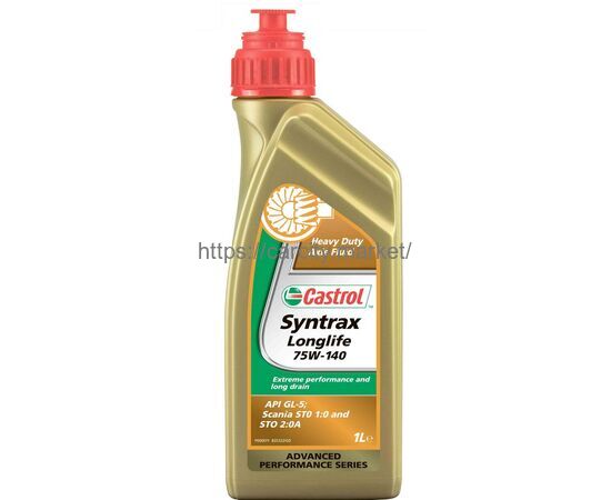 Масло трансмиссионное Castrol Syntrax Longlife 75W-140 1 л. купить в Карсти Маркет