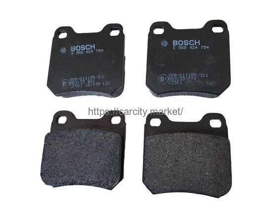 Колодки задние SAAB 900/9-3/9-5 BOSCH, изображение 3 купить в Карсти Маркет