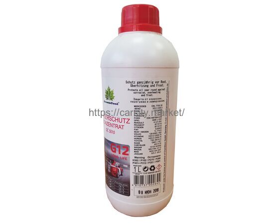 Антифриз GreenCool (концентрат) SAAB, OPEL 1л, изображение 2 купить в Карсти Маркет