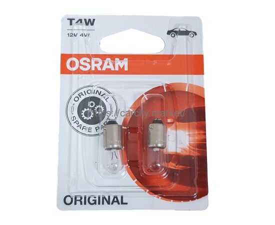 Лампа T4W 12V 4W OSRAM купить в Карсти Маркет