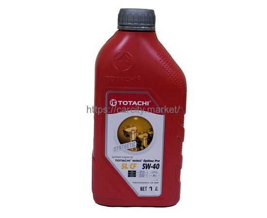 Масло моторное TOTACHI NIRO Synthetic 5w-40 купить в Карсти Маркет