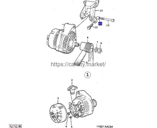 Втулка вкладыш SAAB GM, изображение 3 купить в Карсти Маркет