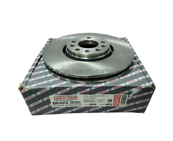 Диск передний SAAB 9-3 NAKAYAMA 16+, изображение 2 купить в Карсти Маркет