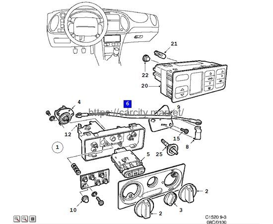 Регулировочный кабель SAAB 900/9-3 GM, изображение 2 купить в Карсти Маркет